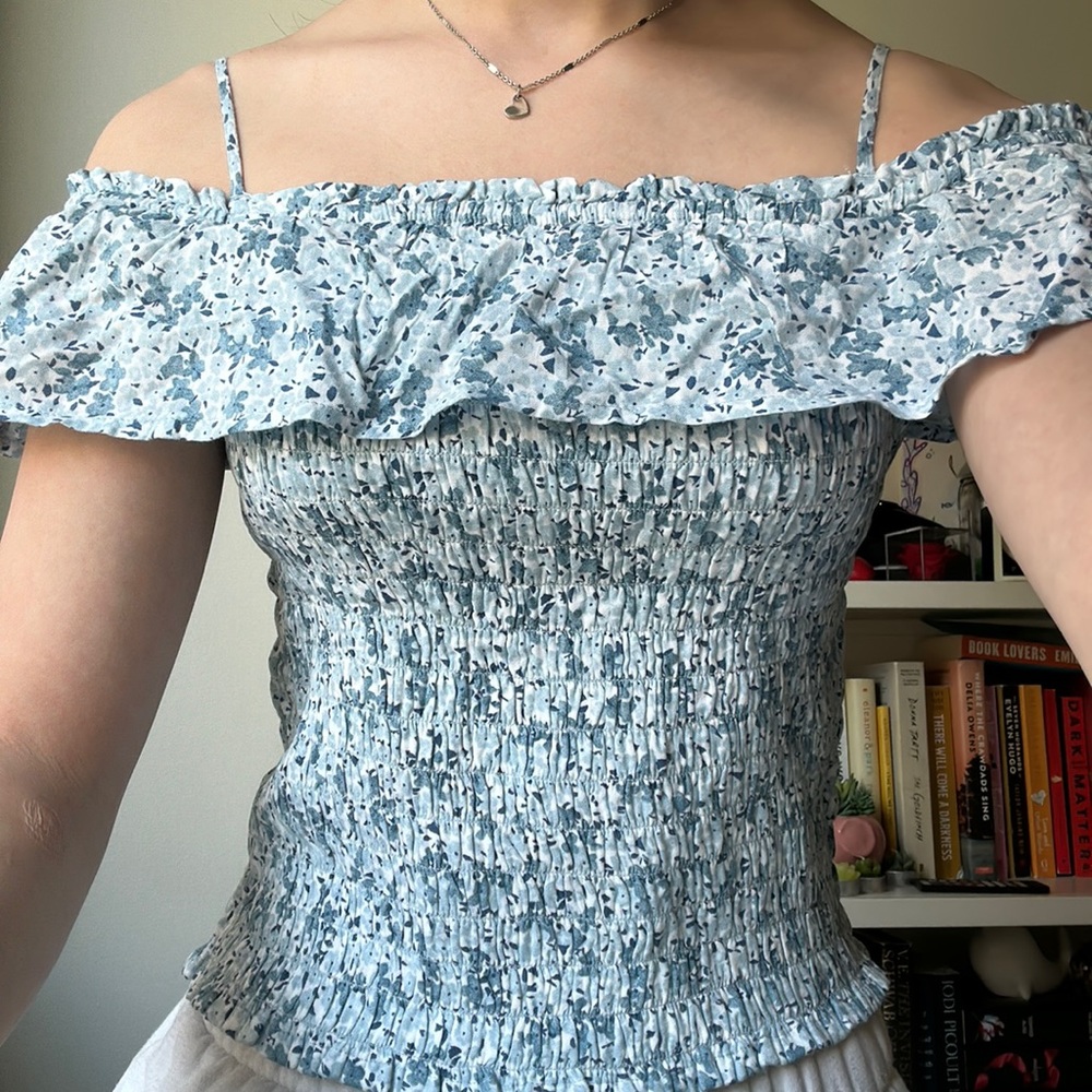 Abercrombie Off the Shoulder Tank Top